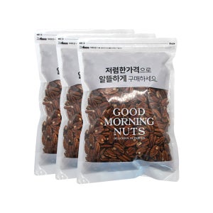 굿모닝너츠 피칸 1봉/총1kg내외 1kg, 3개
