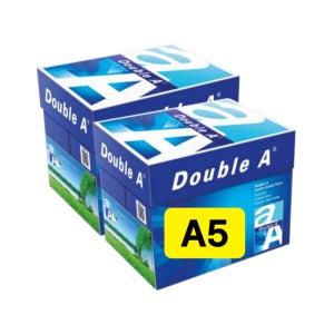 더블에이 A5용지 복사용지 80g 5000매 2박스