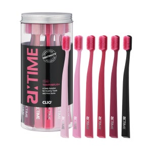 덴티메이트 리타임 핑크 밸런스 부드러운 초미세모 칫솔 12입