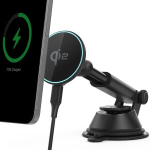 슬림 Qi2 맥세이프 차량용 충전기 대시보드형