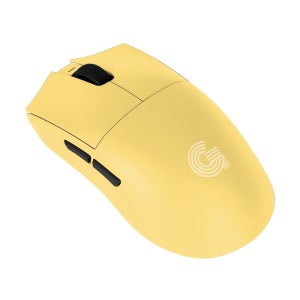 지클릭커 슈퍼히어로 OP99 르캄프 라이트 초경량 무선 블루투스 게이밍 마우스 옐로우퍼포만테