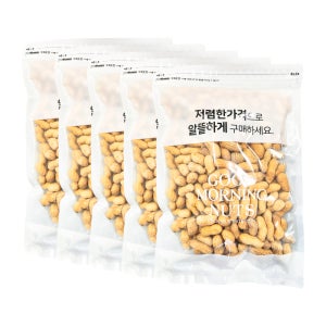 굿모닝너츠 피땅콩 1봉/총500g내외 1kg, 5개