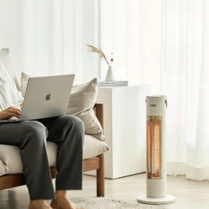 더모아 카본 전기 히터 좌우 회전 난로 600와트 한국