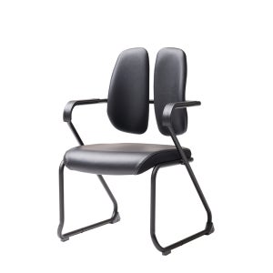 듀오백 DK-073B 인조가죽 학생 책상 독서실 의자