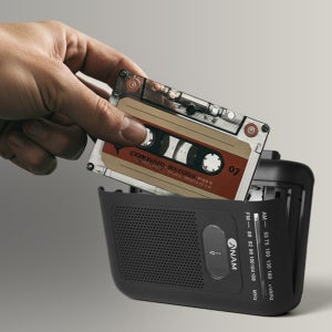 아날로그 라디오 카세트 플레이어 테이프 오토 리버스 카세트 녹음 재생기