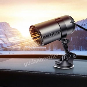 12V 온풍기 차량용 히터 시거잭 연결형 난로 골프카트 지게차 난방기 12V 150W 온풍기