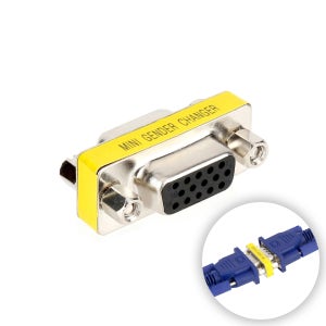 NEXTU 모니터 VGA RGB 15핀 연장 커넥터 NEXT-1655VGA-FF