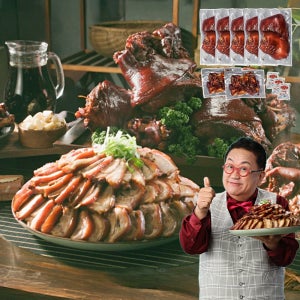 심가네 씨육수 뼈없는 족발 앞다리 족발 순살 200g 5팩 한입 150g 2팩