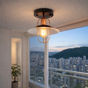 블랙 LED 센서등 아파트 현관 계단 베란다 전등 센스등