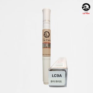 아우디 LC9A 퓨어화이트 0Q 붓펜 페인트 도장 도색 커버 A4 A6 Q5 Q7 Q4