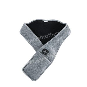 골프 목토시 전기 발열 겨울 넥워머 등산 작업용 다용도 방한 용품 블랙