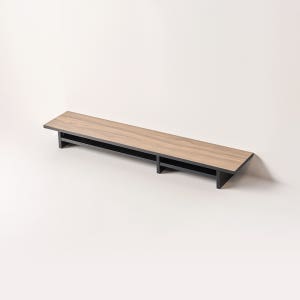 리센트 듀얼라인 모니터 받침대 1200 선반형