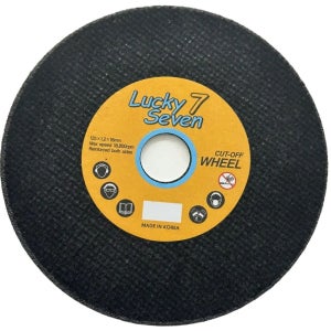 럭키 세븐 국산 절단석 105mm(4인치) 그라인더날 1개, 1개