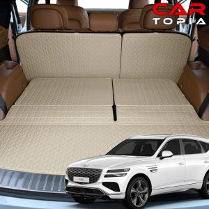 제네시스 GV80 페이스리프트 리노 가죽 트렁크매트 차박 5인승 6인승 7인승 용품