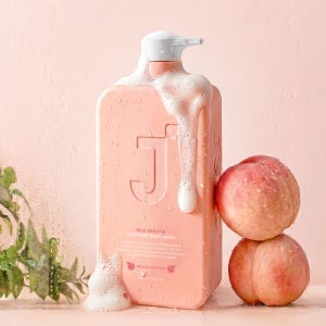 제이숲 실크 케라틴 피치 에디션 고보습 대용량 퍼퓸 바디워시 1000ml