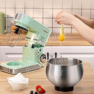 업소용 홈베이킹 밀가루 5L 휘핑기 반죽기 거품기 전동 머랭 베이킹 믹서 5L 그린 1200W - 스탠다드 모델