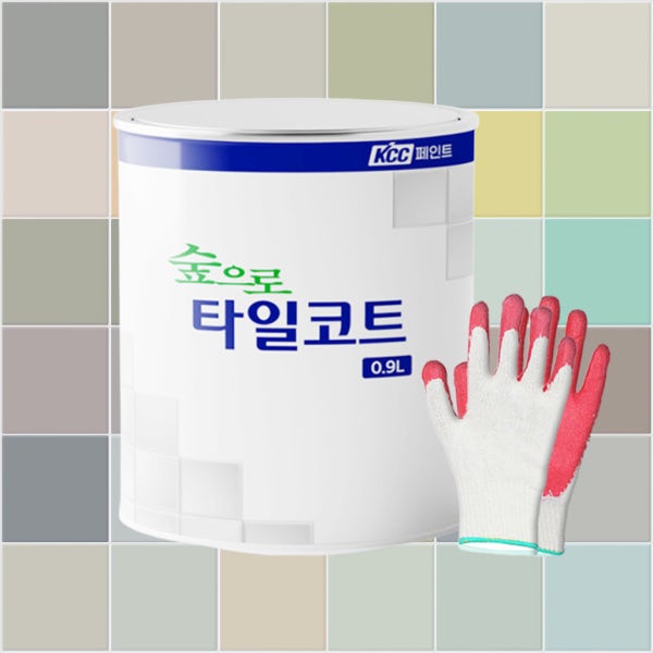 화장실 주방 욕실타일페인트셀프 조색 숲으로타일코트시공 친환경 1액형 타일용페인트전용 화이트