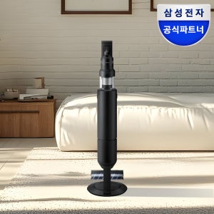 25년 삼성 비스포크 AI 제트 400W 무선청소기 물걸레 추가배터리 팻브러쉬 새틴블랙