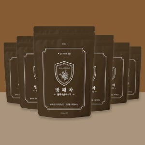 닥터이브 방패차 블랙버닝 레시피 까망이 검은콩 차가버섯 보이차 카카오닙스 20개입, 6개