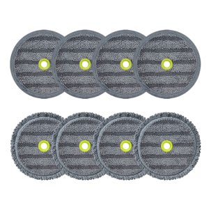 [호환]다온 LG 코드제로 물걸레 A9 A9S M9패드 소모품 걸레 원형타입 2세트(4장)