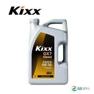 GS칼텍스 킥스 엔진오일 D1 C2/C3 5W30, 6L, 1개