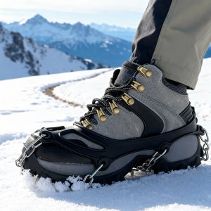 HNF 아이젠 휴대용 체인 미끄럼방지 신발 낙상방지 등산용 도시형 얼음 눈길 빙판길