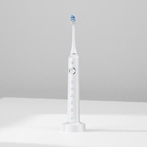 생활톡스토어 음파 전동칫솔 타이머 휴대용 무선 충전식 방수 진동 전동칫솔, 어린이 유아