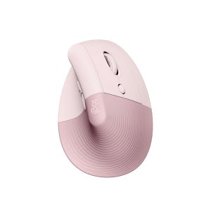 로지텍 리프트 버티컬마우스 LIFT 손목보호 인체공학 무소음마우스 로즈핑크