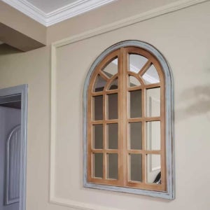 창문틀 벽장식 거울 소품 인테리어용 프레임 윈도우 60x95 창문 (오픈형)