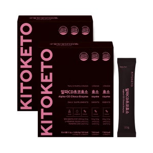 [키토케토] 알파CD 초코 효소 발효 루피니빈 프리바이오틱스 알파시디 49g, 6개