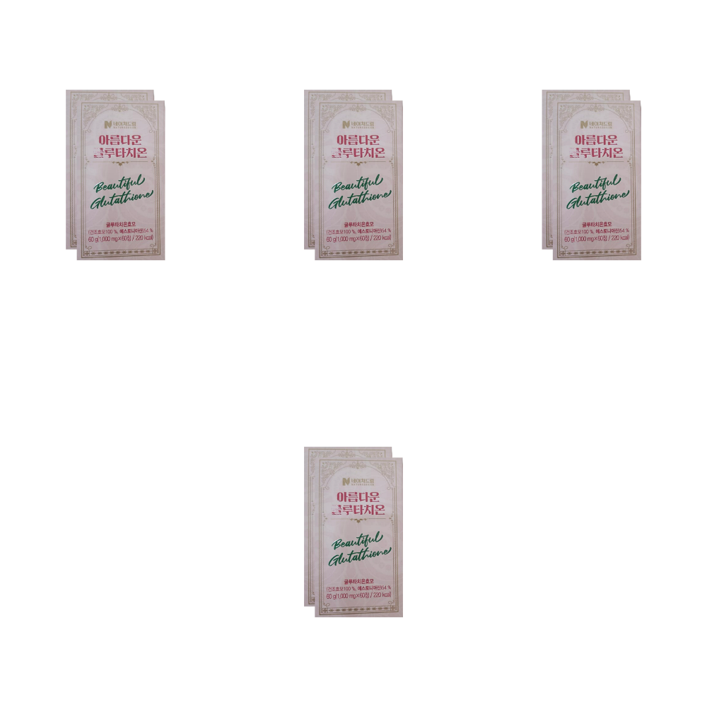 <b>네이처드림</b> 아름다운 글루타치온 60정 2박스 1000mg 4개