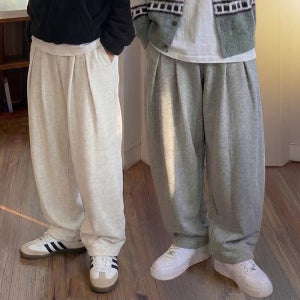 1+1 스웻팬츠 남자통바지 벌룬팬츠