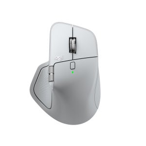 로지텍 MX MASTER 4 FOR MAC 무소음 블루투스 무선마우스 화이트실버