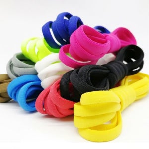 플렉시레이스 둥근끈 스판덱스 신발끈 운동화끈