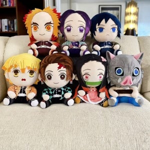 귀멸의칼날 인형 피규어 귀칼 인형 피규어 20cm 젠이츠 탄지로 기유 코쿠시보 아카자