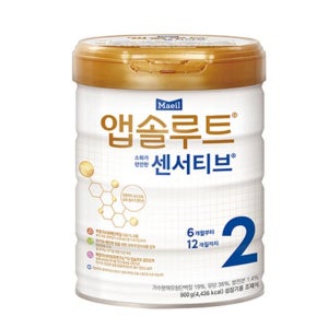 앱솔루트 센서티브 2단계(6~12개월) 1캔 속편한 조리원 대용량 900g