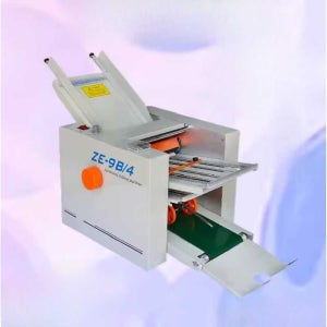 바인딩기계 자동 종이접는기계 책표지오시 우편용 ZE-9B2 알루미늄