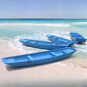 민물낚시 루어 카약 낚시배 유리섬유 레저용 어업 3.3m