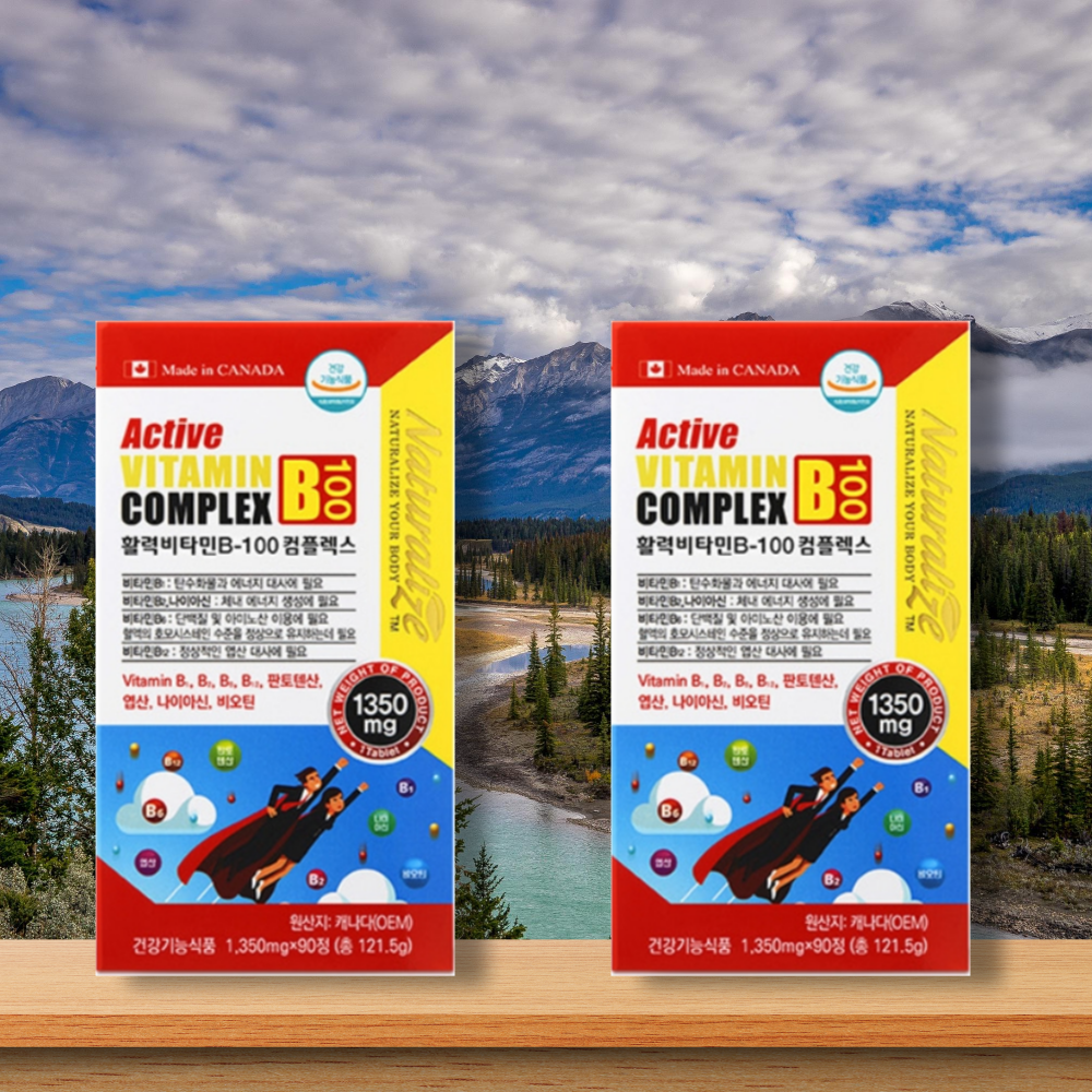 비타민비6 vit b12 비타민<b>b6b12</b> 90정, 2개