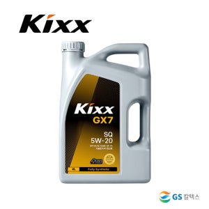 GS칼텍스 킥스 엔진오일 GX7 5W20, 4L, 1개