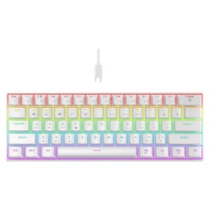 K61 유선 기계식 키보드 10가지 조명