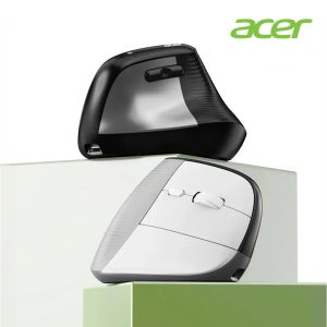 에이서 OMR322 버티컬 저소음 마우스 유선 무선 블루투스 손목이 편한 인체공학 사무용