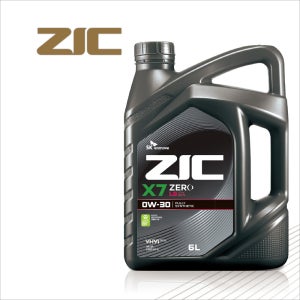 SK엔무브 지크 엔진오일 X7 ZERO LS 0W30, 6L, 1개