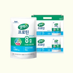 [정기구독] 셀렉스 마시는 프로틴 음료 파우치 로우슈거, 125ml, 24개