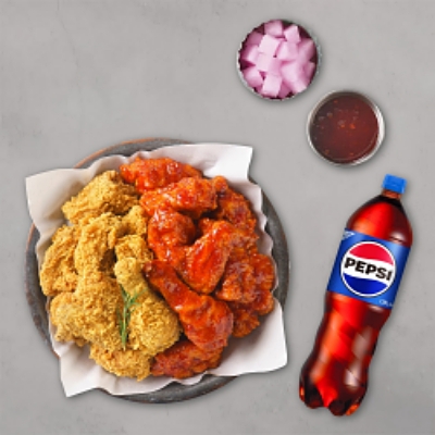 멕시카나치킨 후라이드+콜라1.25L (15,900원) (무료)