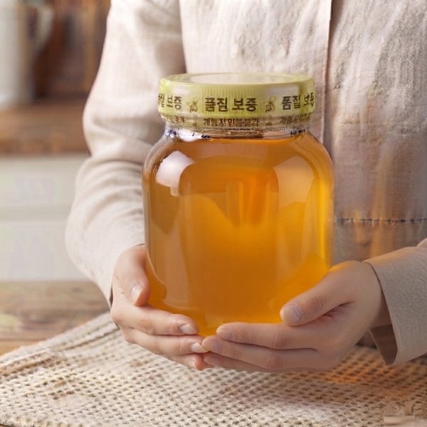 지리산 아카시아꿀 국산 사양벌꿀 2.4kg 대용량