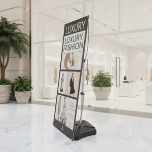 탑단면 실외 물통 배너 거치대 카페 입간판 제작 스탠드 간판 현수막 광고 X배너 인쇄