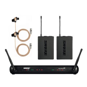 SHURE SVX188 / DPA 2061-OL-C-F10 바디팩 2CH 핀마이크세트