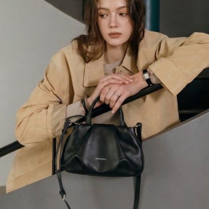 [연프PICK] 마르헨제이 퍼프백 토트 크로스 여성가방 미니 비건레더 2컬러