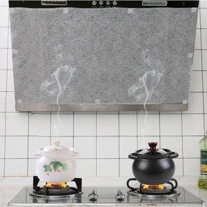 주방 후드 커버 망 필터 부직포 테이프 잘라쓰는 가스렌지 간편설치 후드망 10M